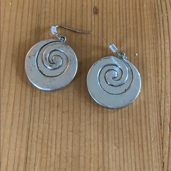Anthropologie Silver Earrings